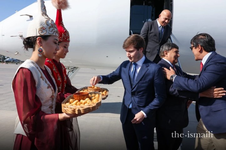 Aly Muhammad Aga Khan in Kyrgyzstan