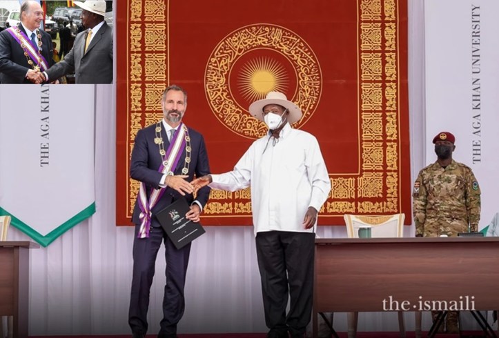 Aga Khan conferred with Uganda's Highest Civilian Award