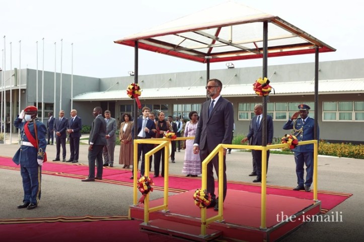Rahim Aga Khan arrives in Uganda