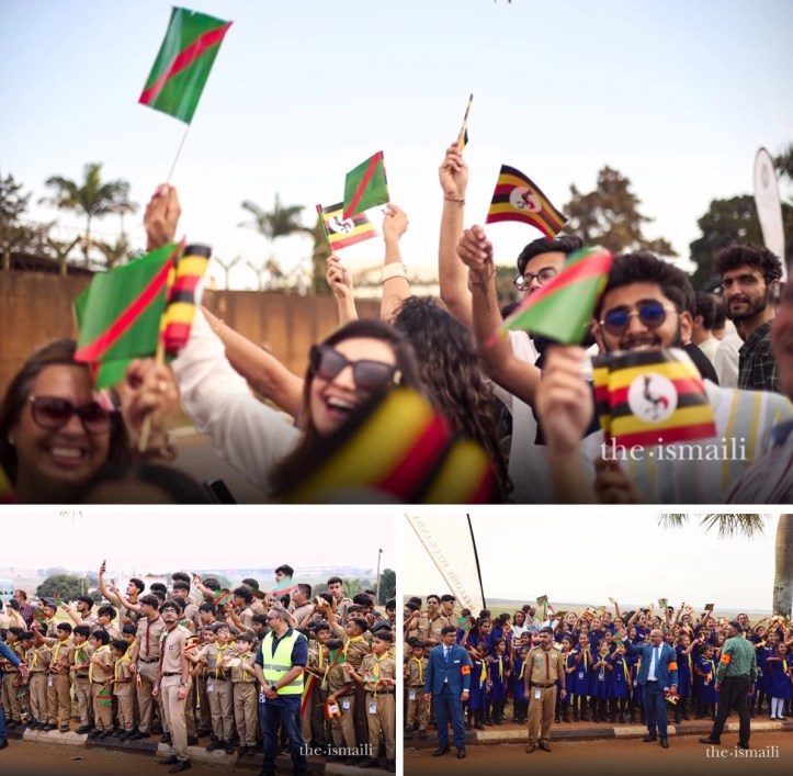 Aga Khan arrives in Uganda