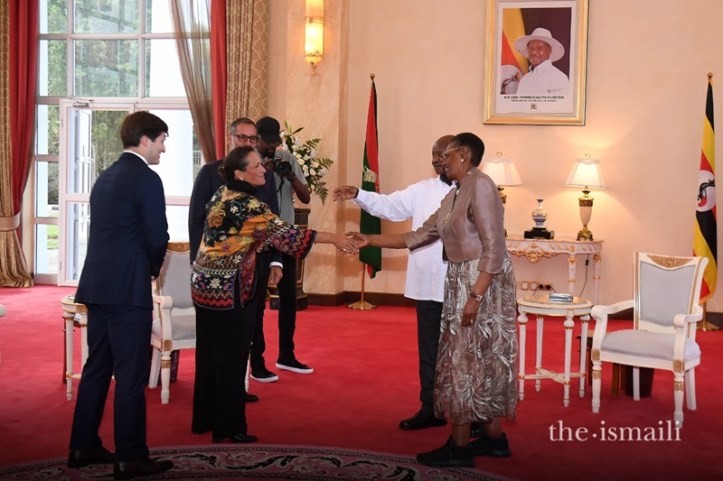 Aga Khan at State House