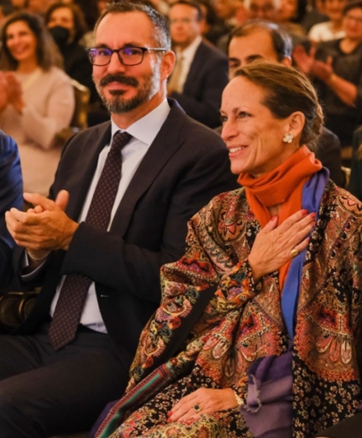 Princess Zahra and brother Prince Rahim Aga Khan