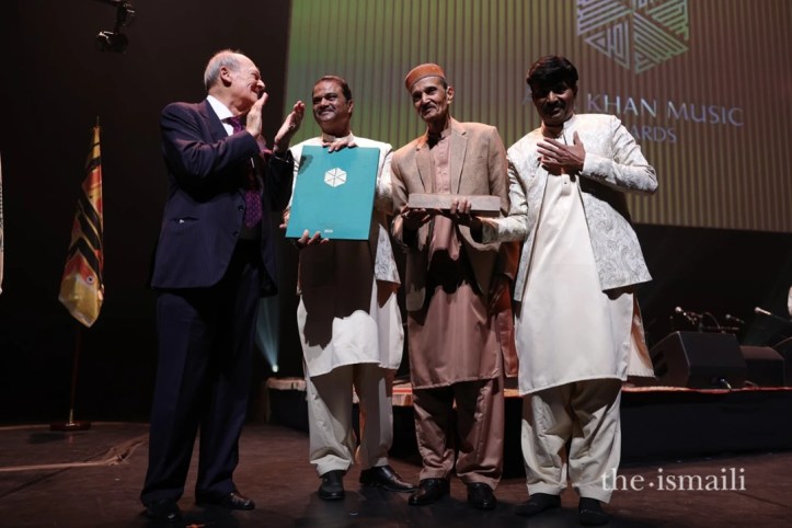 Prince Amyn Aga Khan confers Patrons Award