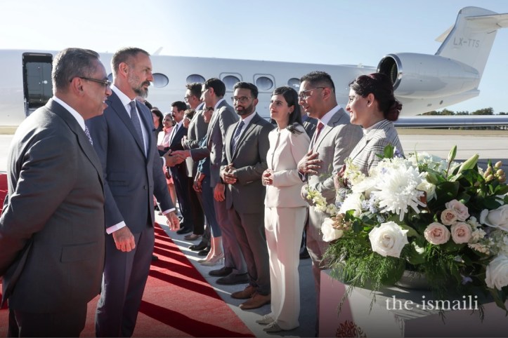 Aga Khan arrives in Texas for inauguration of Ismaili Center Houston