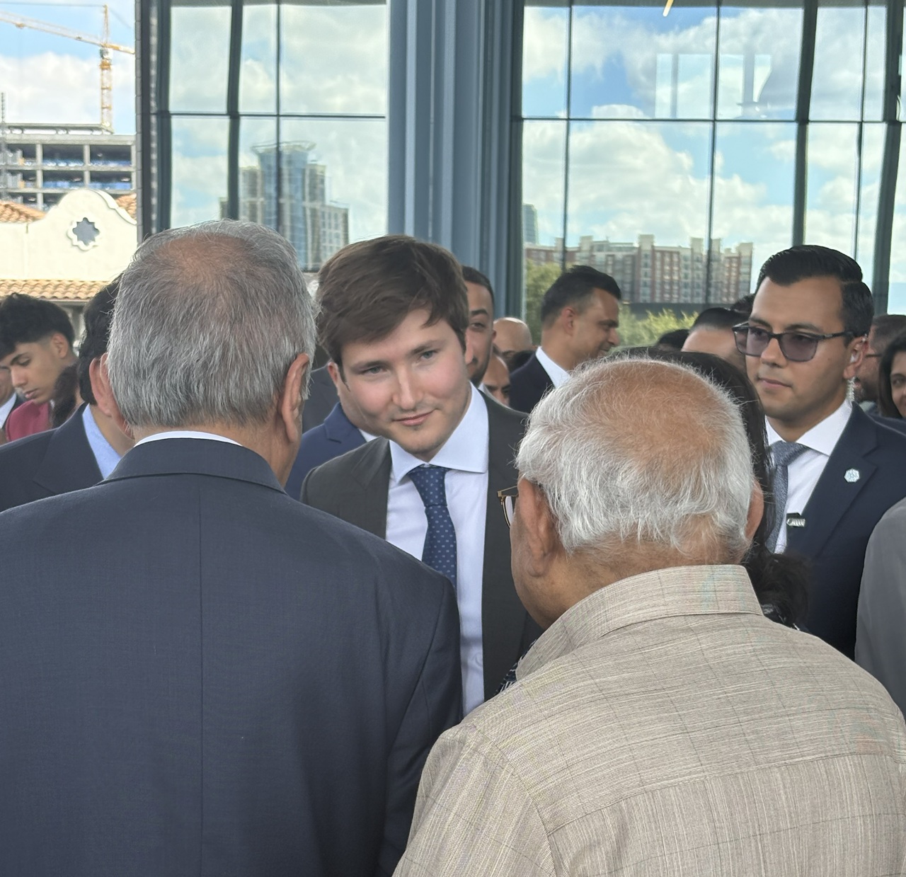Prince Aly Muhammad at  the Ismaili Center Houston