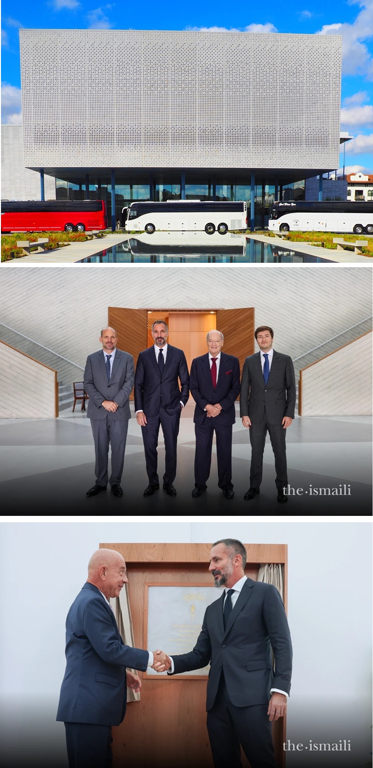 Pictorial highlights His Highness the Aga Khan in the USA