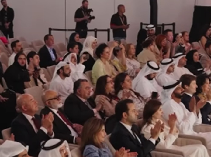 Al Burda Awards in Abu Dhabi and Aly Muhammad Aga Khan present