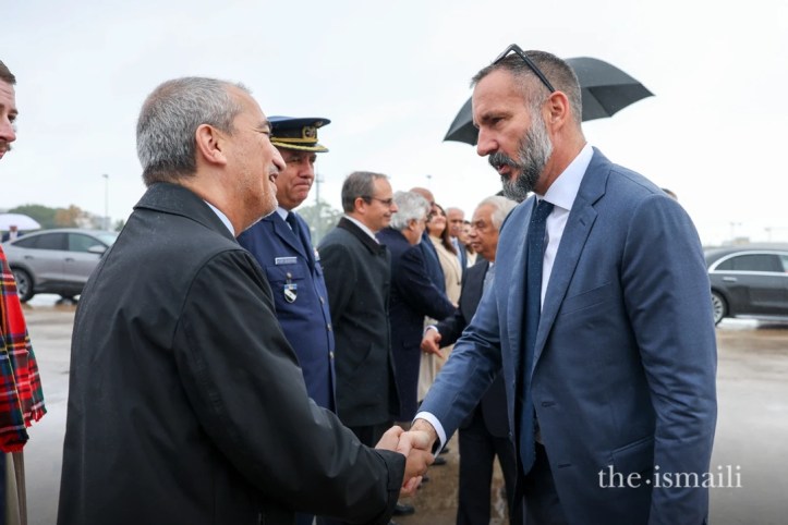 Aga Khan departs Portugal