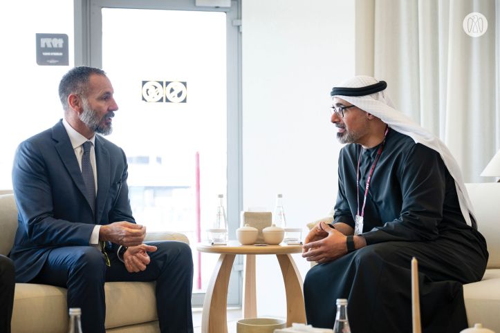 Aga Khan at Formula 1 activations in Abu Dhabi