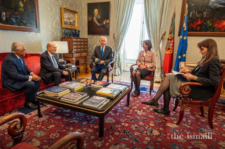 Amyn Aga Khan at Belem Palace