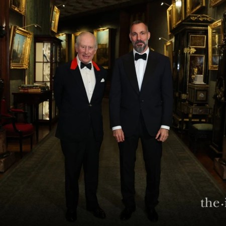 Aga Khan with King Charles February 4, 2026