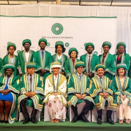 Zahra Aga Khan Tanzania AKU Convocation