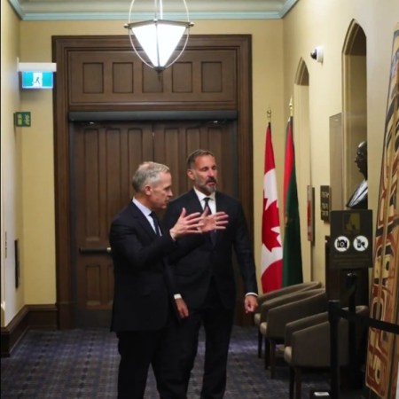 Aga Khan and Carney