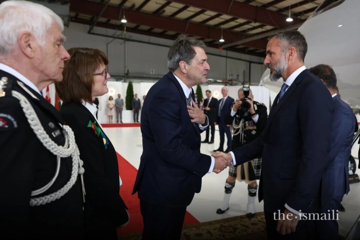 Aga Khan arrived in Montreal