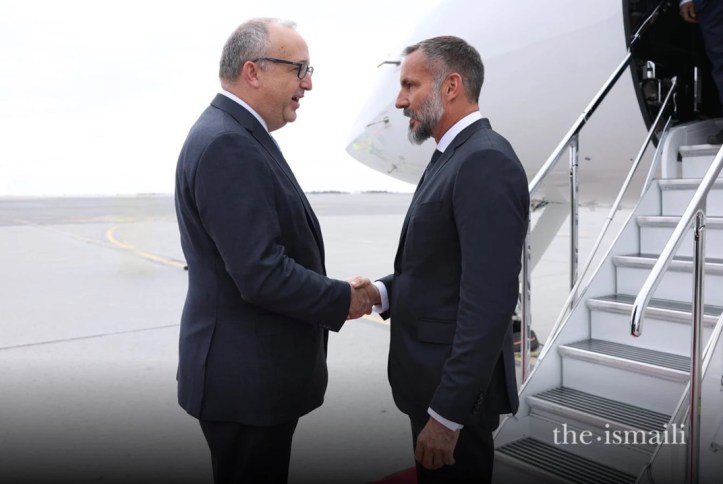 Aga Khan and Chief of Protocol