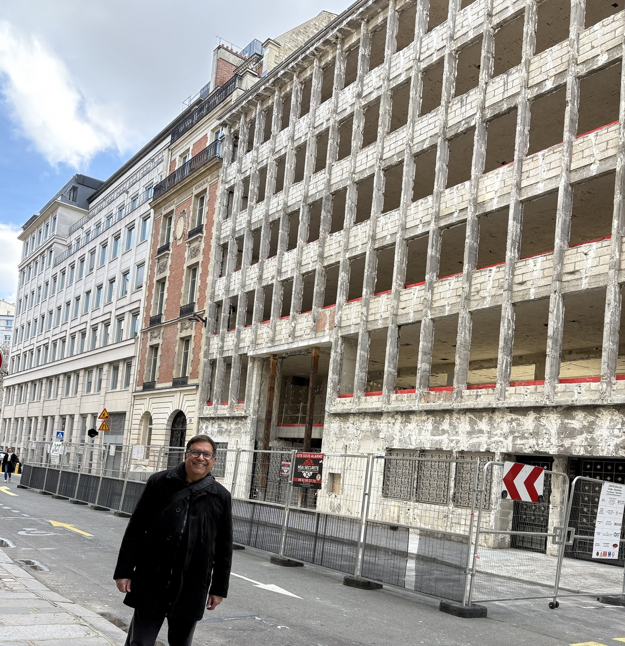 The site of the Ismaili Centre Paris