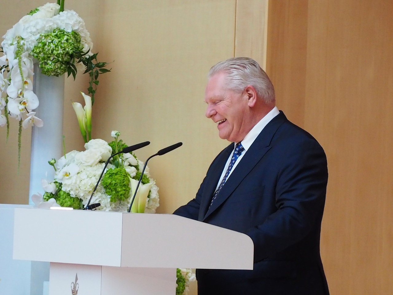 Doug Ford at Generations Toronto inauguration