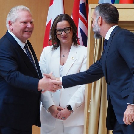 Aga Khan at inauguration of Generations Toronto
