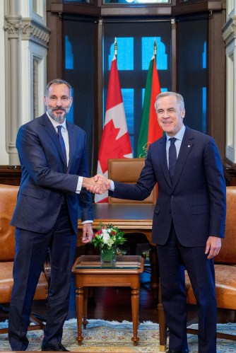 Aga Khan with Prime Minister Carney