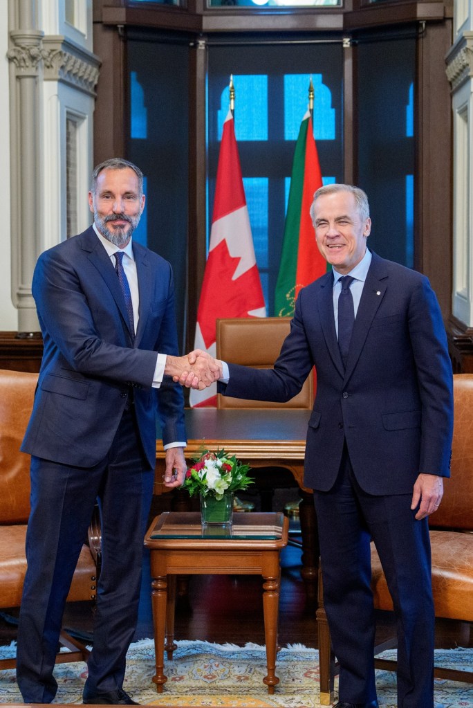 Aga Khan with Prime Minister Carney