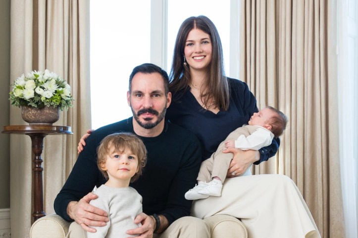 Prince Rahim and Princes Irfan and Sinan and Princess Salwa