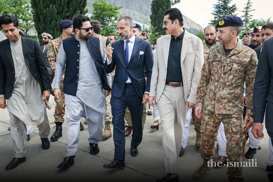 Aga Khan with Chitral goverment leaders