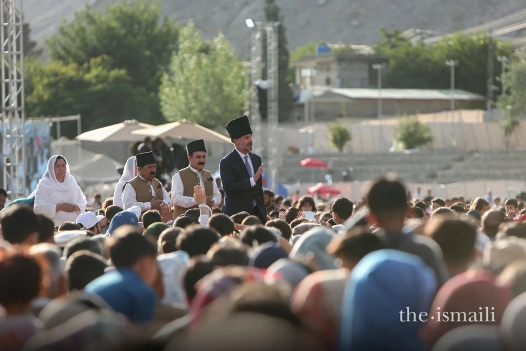 Aga Khan in Gilgit Pakistan