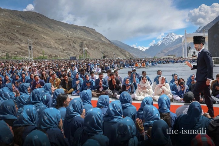 Aga Khan Didar in Gilgit-Baltistan