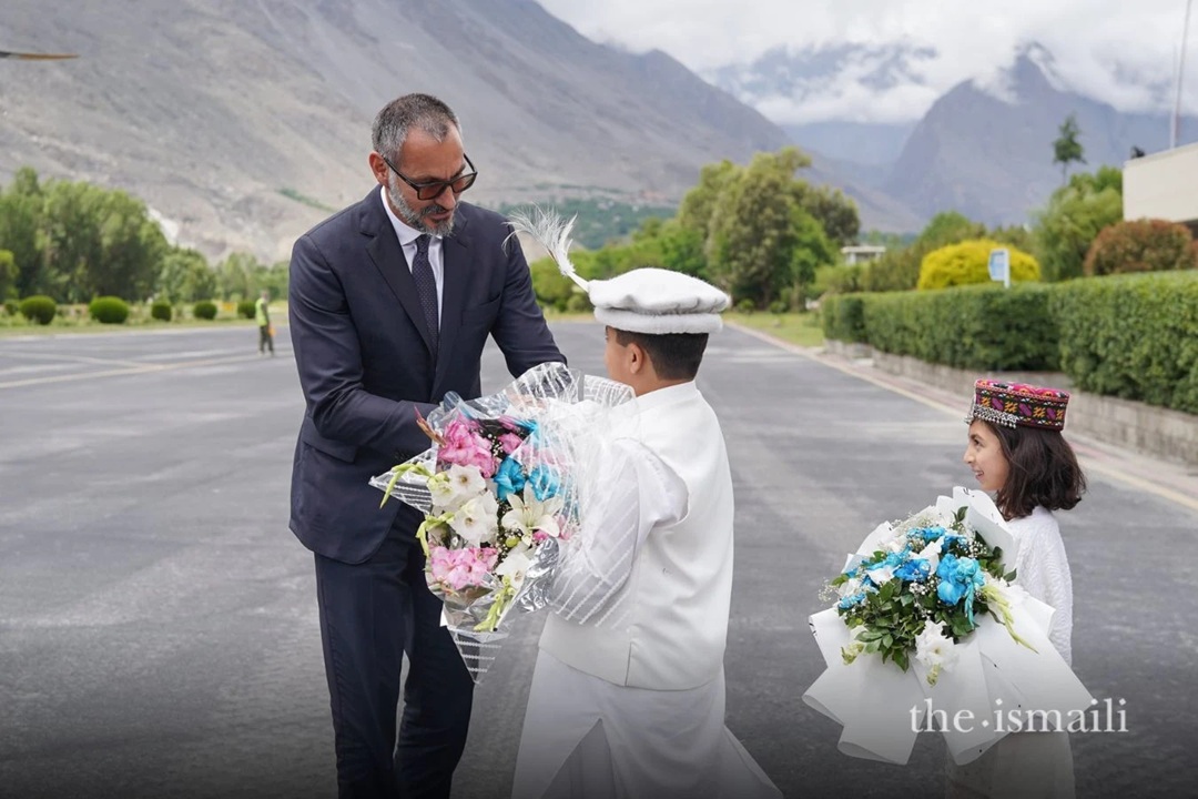 Aga Khan in Gilgit
