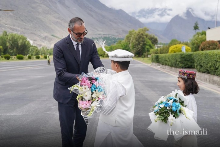 Aga Khan in Gilgit