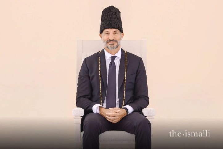 Aga Khan in Parwak, Chitral