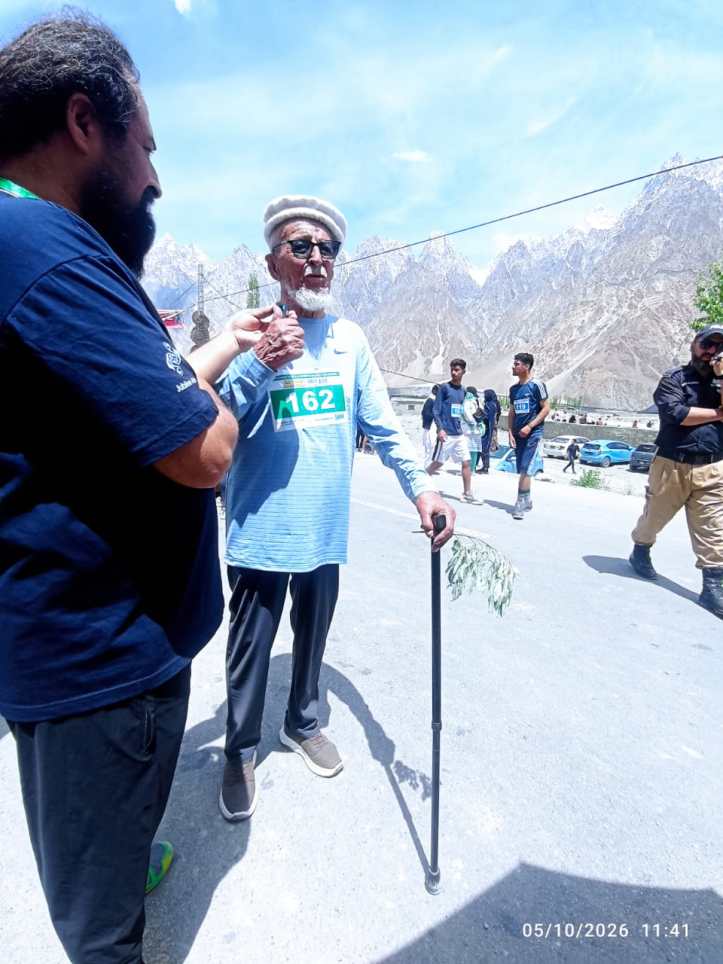 Marthon race, Passu Hunza