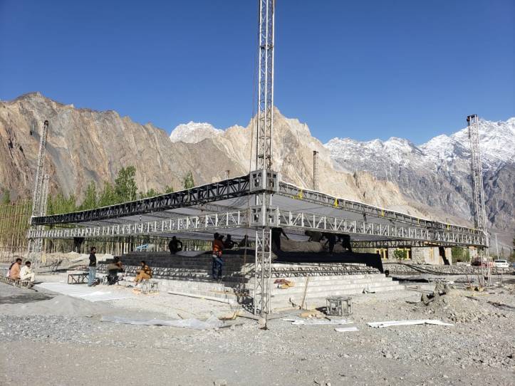 Aga Khan stage Passu Hunza