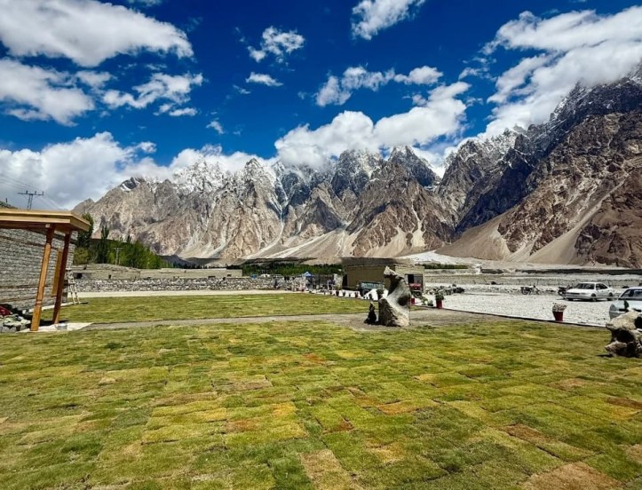 Imamat lounge, Rahim Aga Khan visit to Hunza