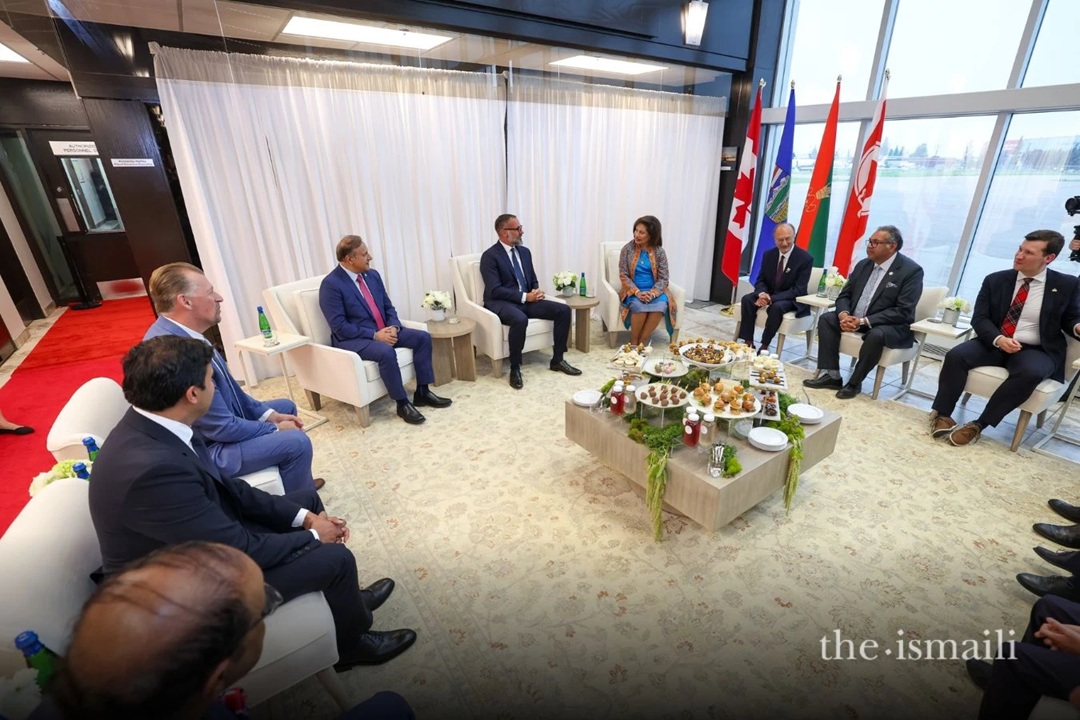 Aga Khan with Government Leaders