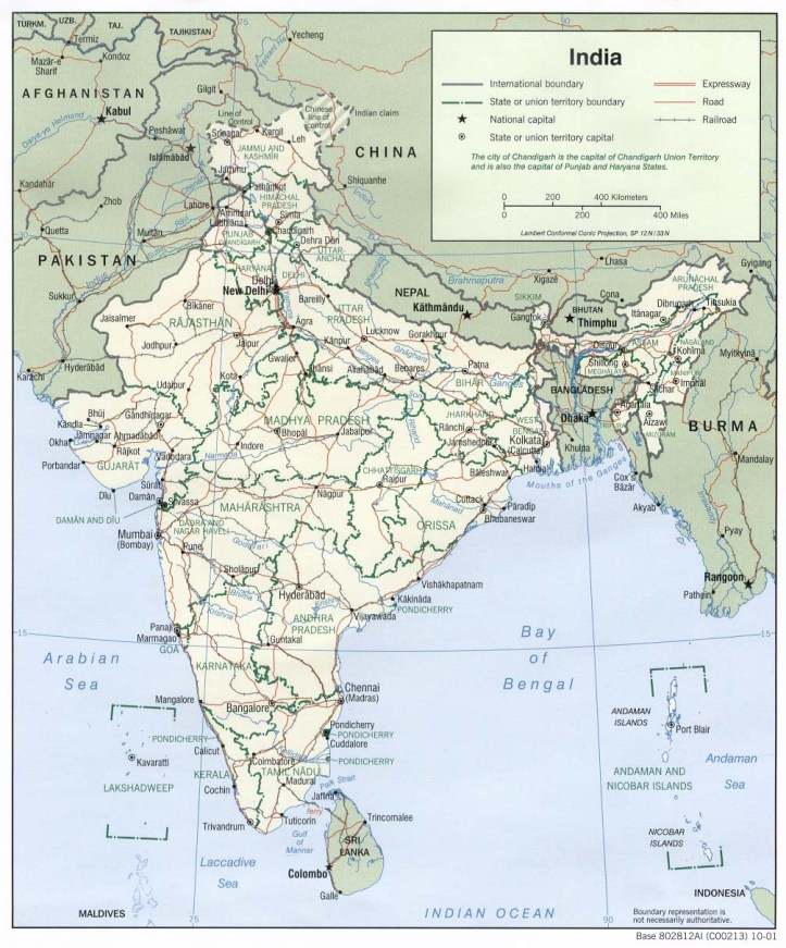 Map of India