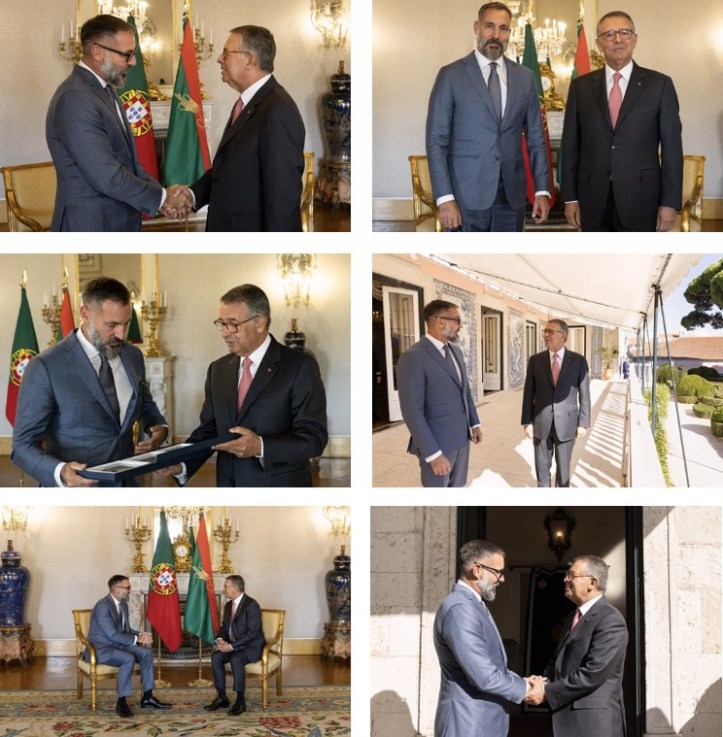 Aga Khan and President of Portugal